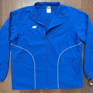 New Balance Warm Up Jacket Men’s Size XL Blue New with tags